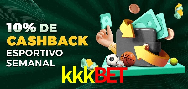 10% de bônus de cashback na kkkbet